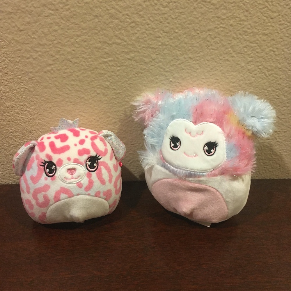 Brandi and Zaylee Squishmallow Pair 4.5" and 6"